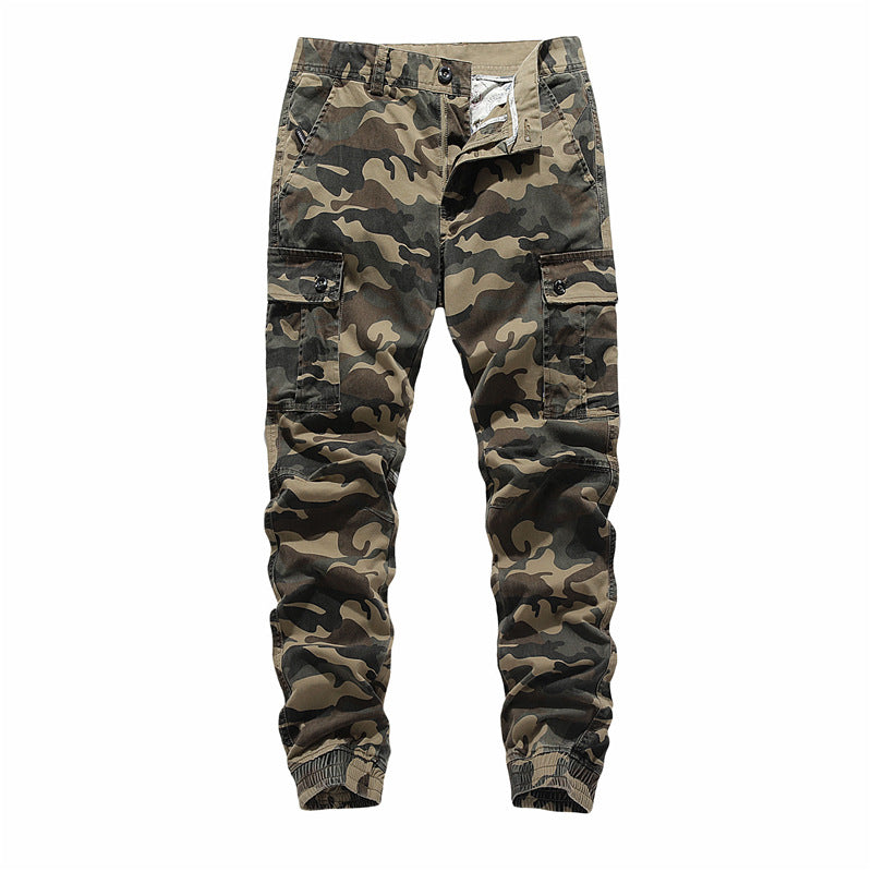 Casual pants camouflage pants