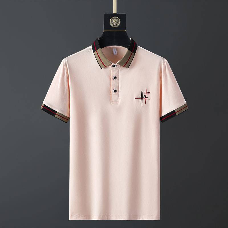Trendy Slim Shirt Collar POLO Shirt Men's T-shirt