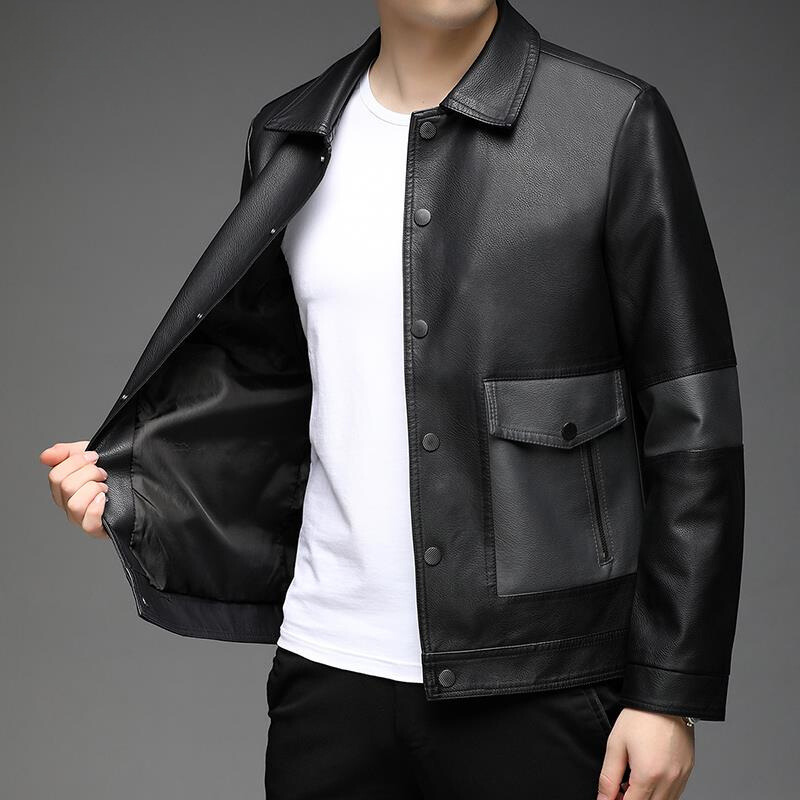 The Hawke Leather Lapel Jacket
