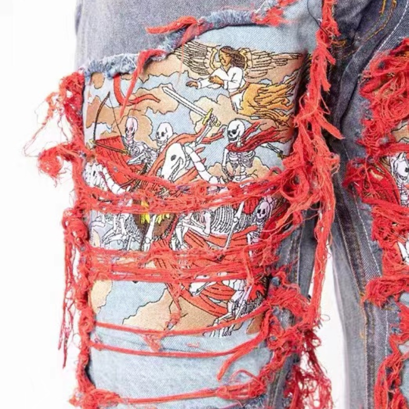 Crimson Tear Jeans