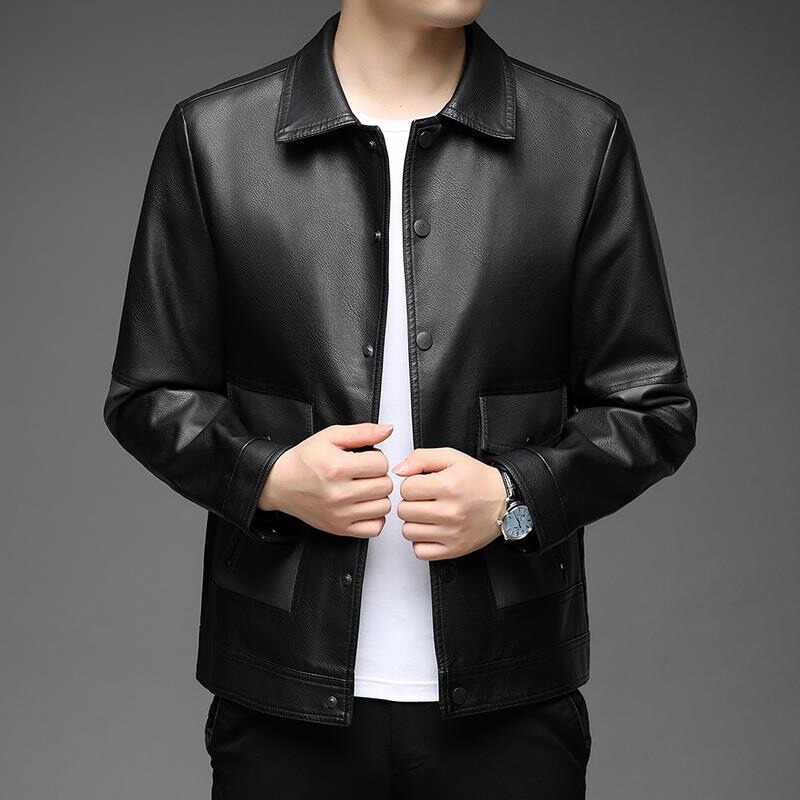 The Hawke Leather Lapel Jacket