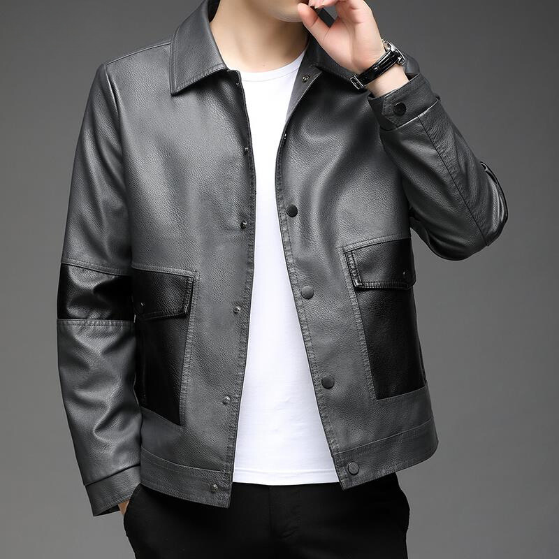 The Hawke Leather Lapel Jacket