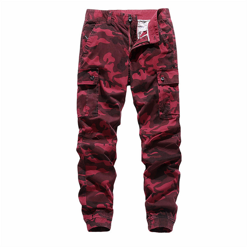 Casual pants camouflage pants