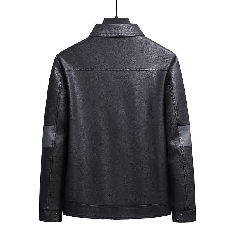The Hawke Leather Lapel Jacket