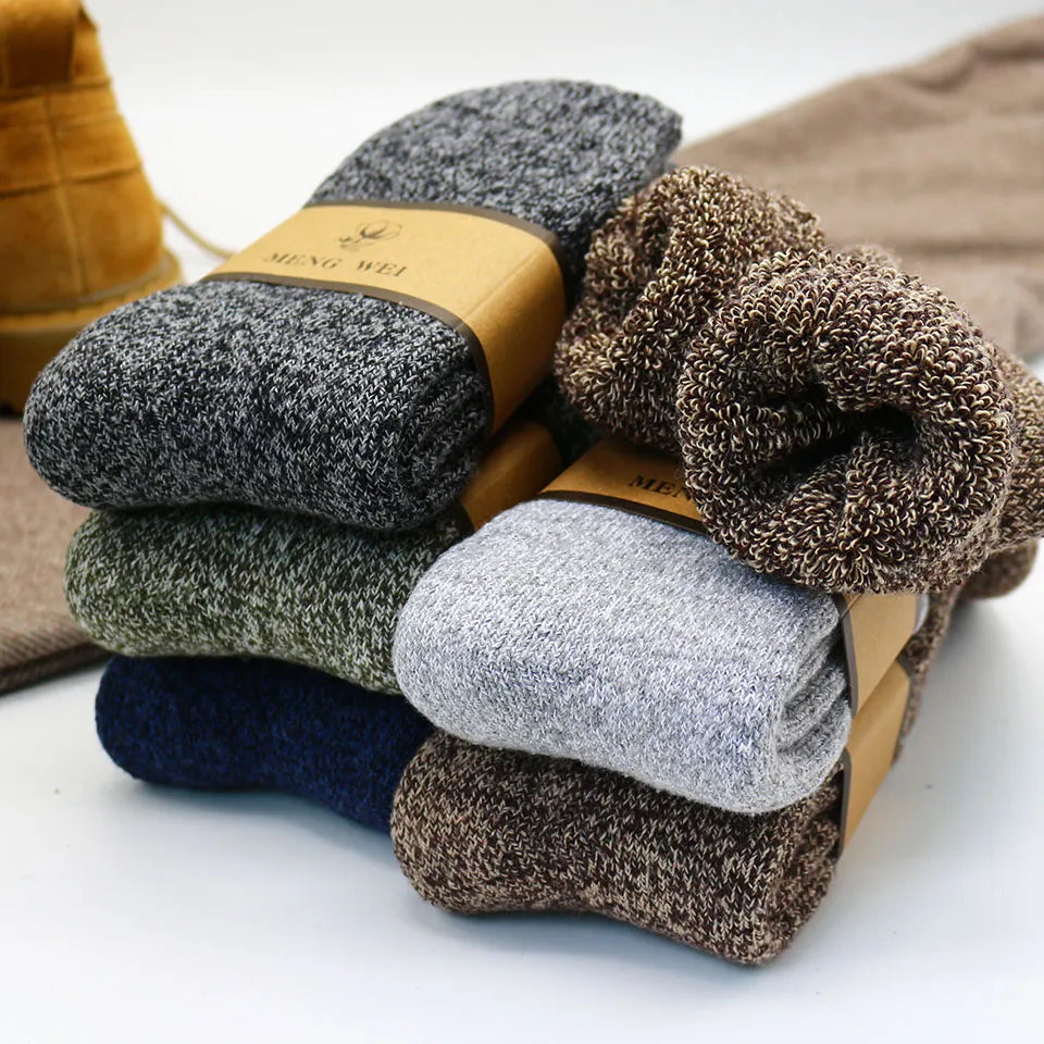 Authentic Merino Wool Socks 6-Pack