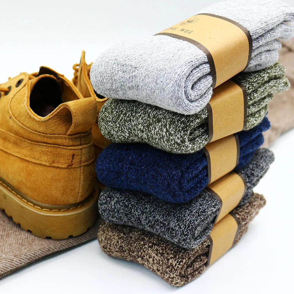 Authentic Merino Wool Socks 6-Pack