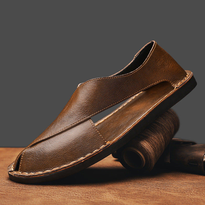 Grant Leather Sandals